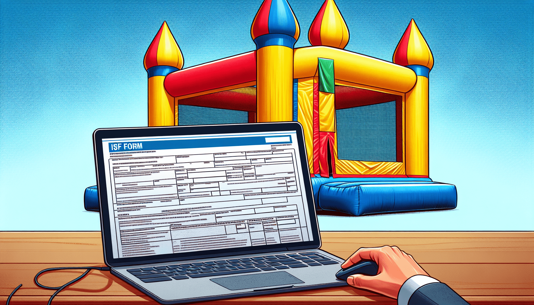 Guide on How to File ISF for Inflatable Bouncer