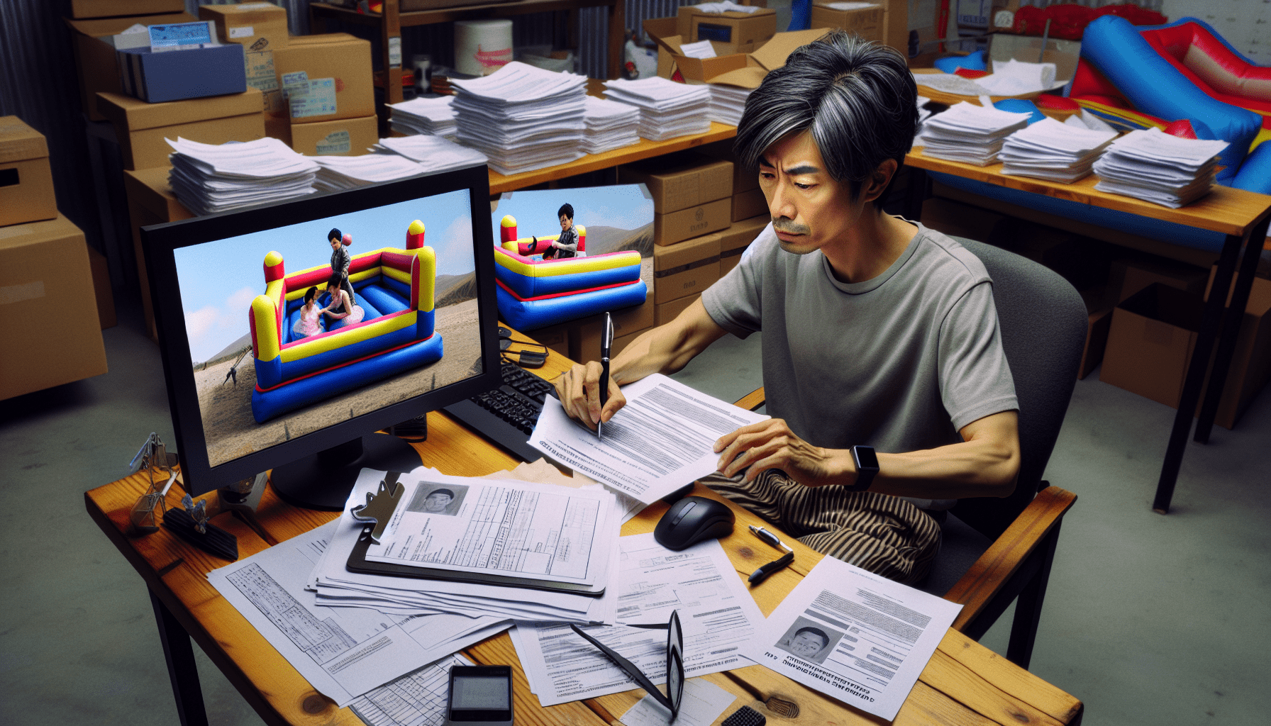 Guide on How to File ISF for Inflatable Bouncer