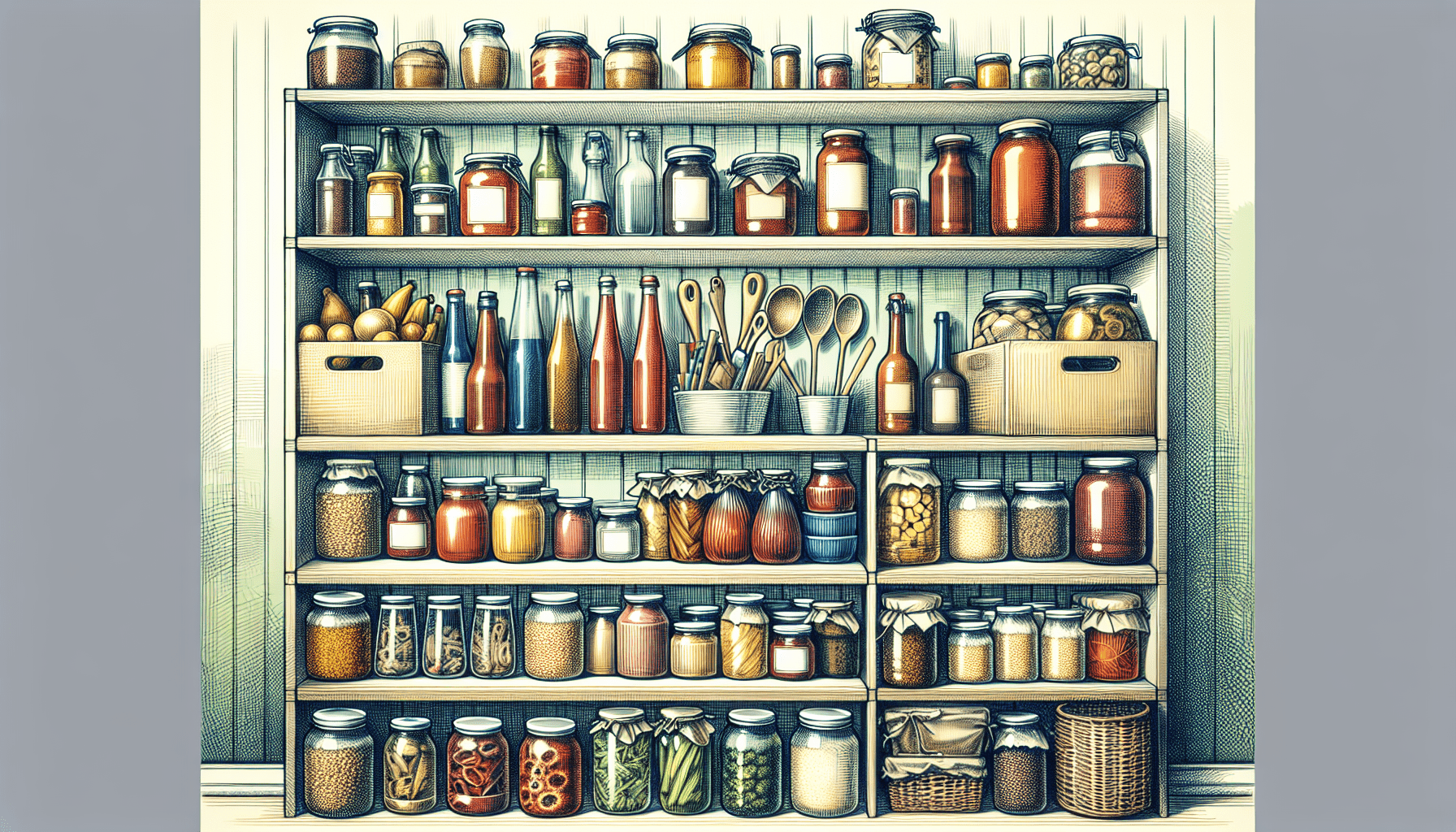 How to Properly Store Bottles and Jars