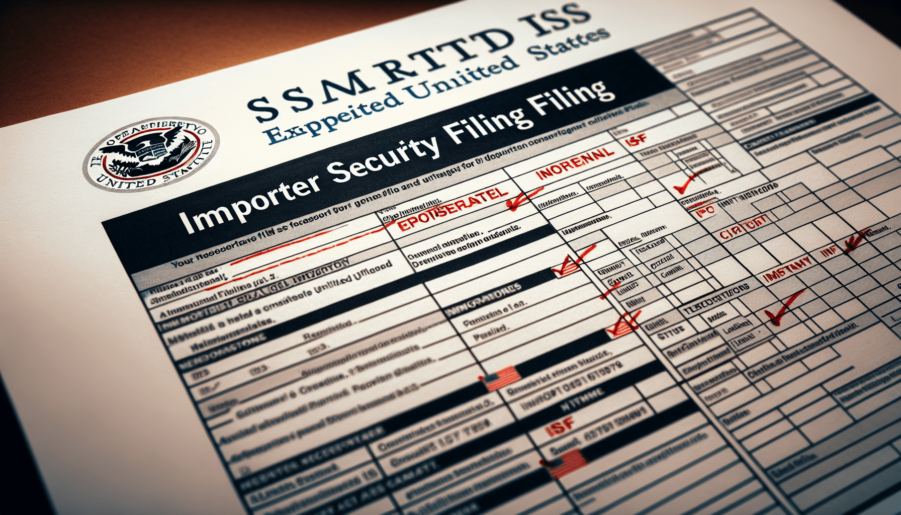 Important Information About Filing ISF Important Information About Filing ISF